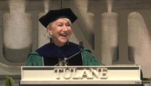 Hellen Mirren alla Tulane University, 2017